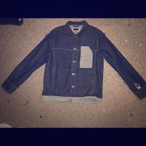 Navy Blue Jean Jacket